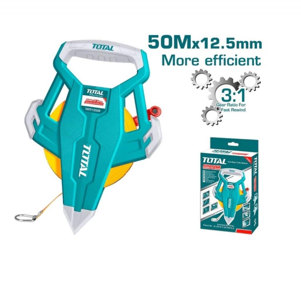 Total Fiberglass Measuring Tape 50m – High Accuracy