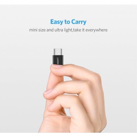 UGREEN USB-C to Micro USB Adapter (Black)