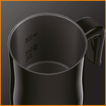 Krups Milk Frother XL100840 - Barista-Quality Hot & Cold Froth