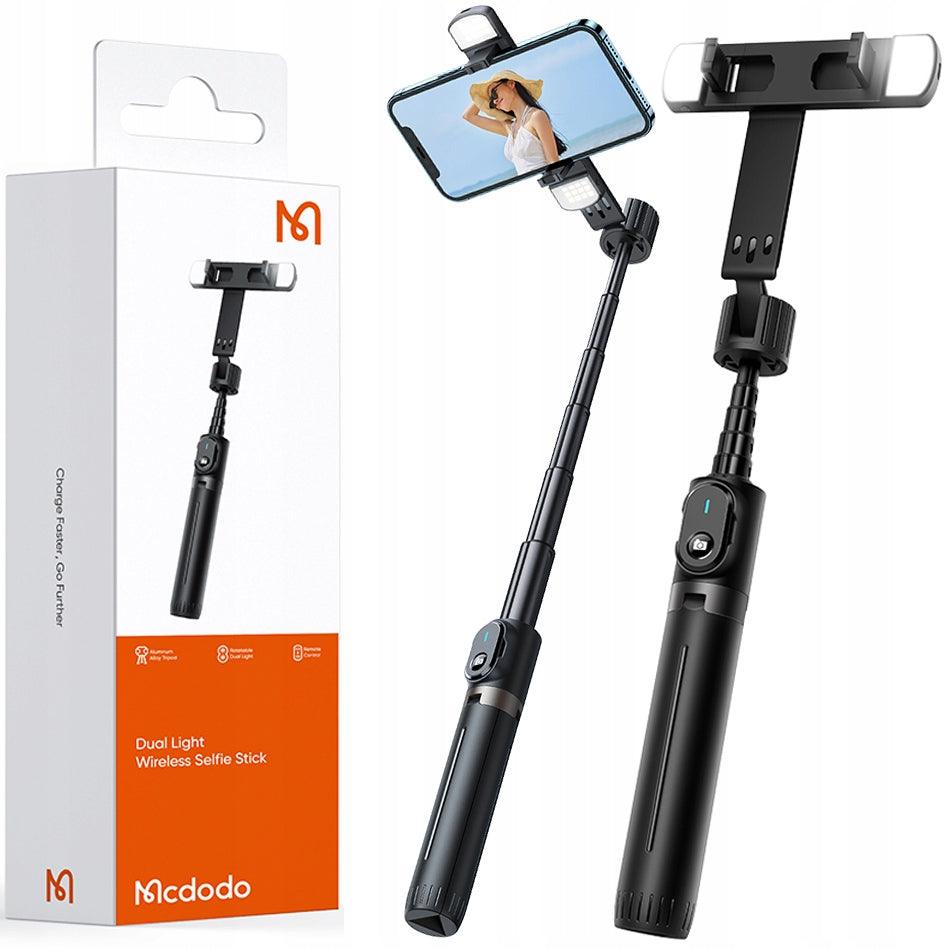 Mcdodo Dual Light Wireless Selfie Stick MDD SS 1771 - Black