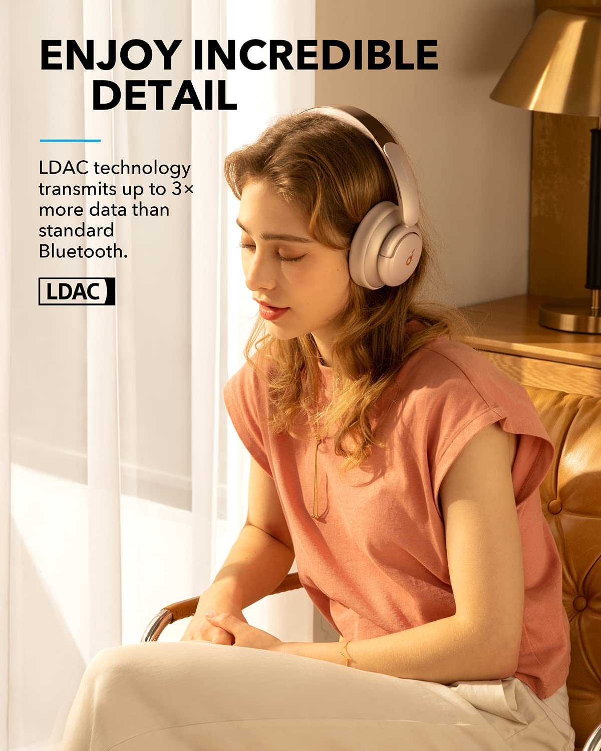 Anker Soundcore Life Q35 - Pink