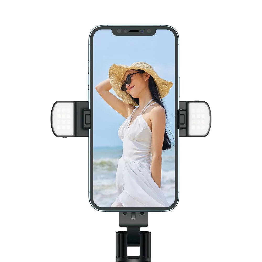 Mcdodo Dual Light Wireless Selfie Stick MDD SS 1771 - Black