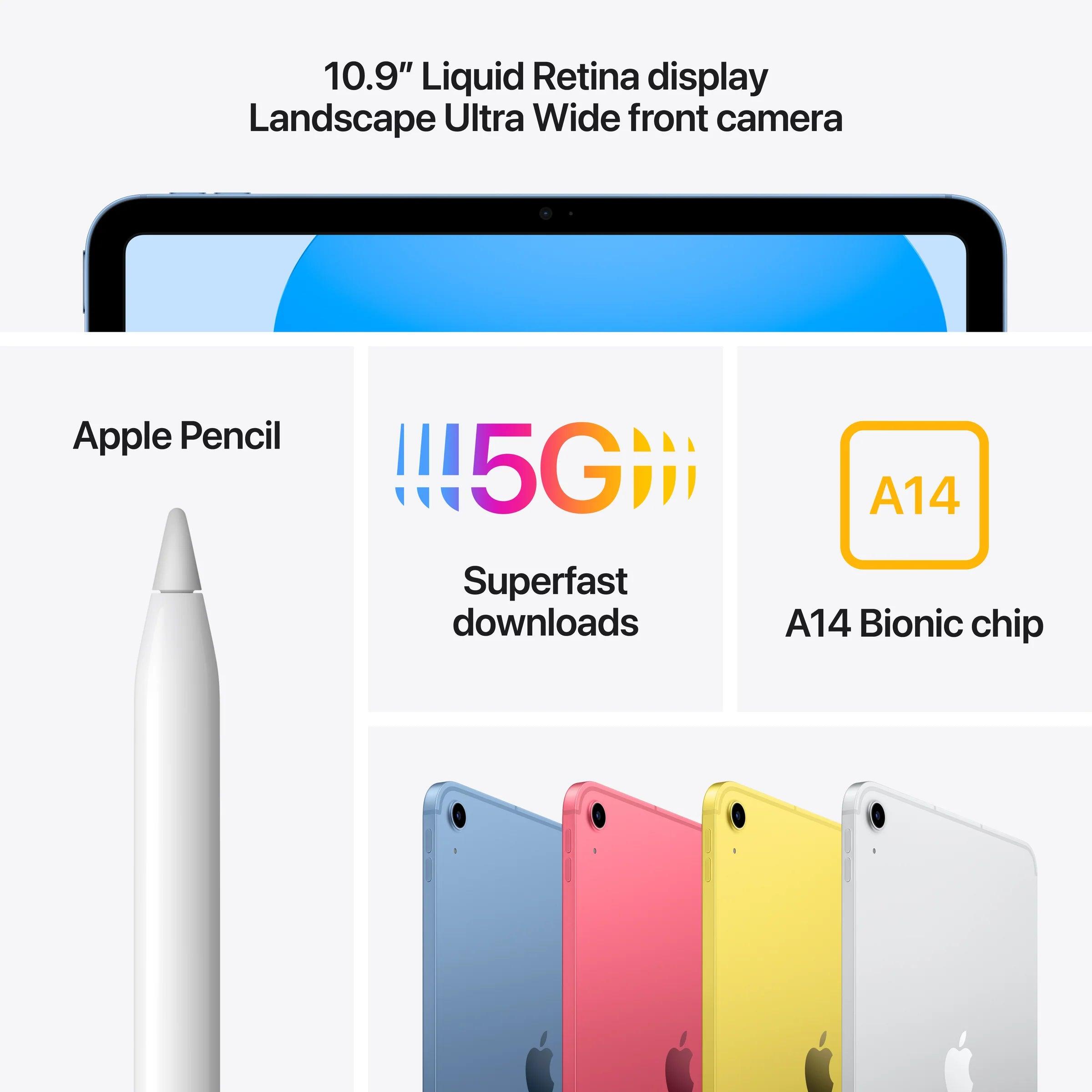 Apple iPad 10 Wi-Fi - 64GB - Yellow