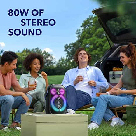 Anker Soundcore Rave Neo 2 80W Portable Speaker - Black
