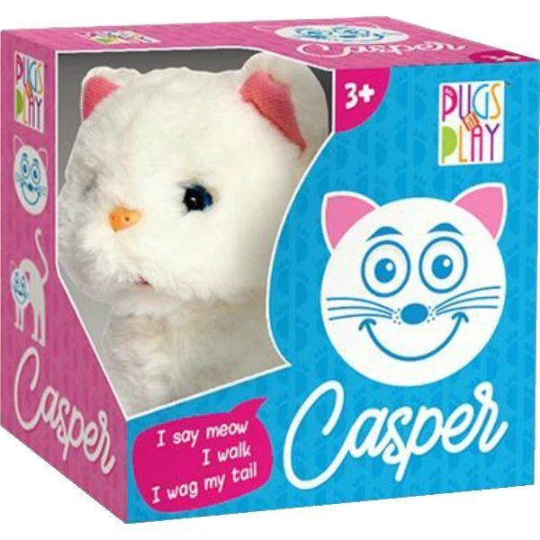 Pugs at Play Casper Walking Cat ST-PAP06