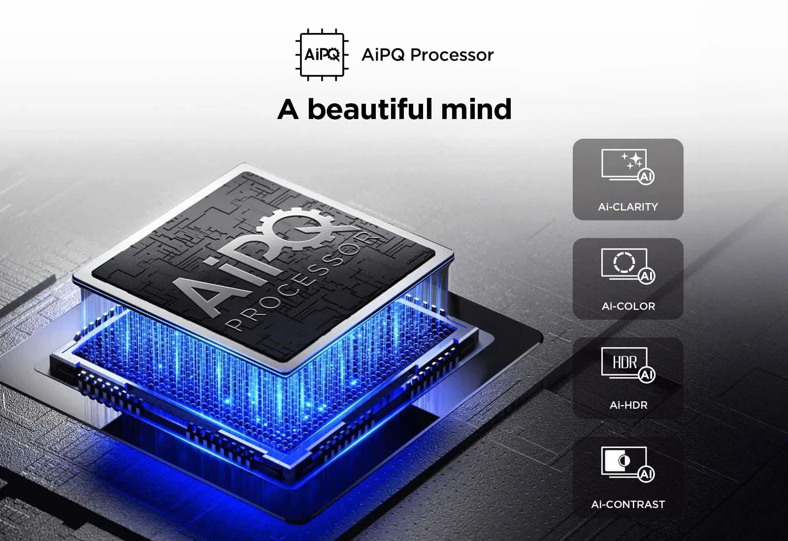 TCL 43V6C 43" 4K HDR Smart Google TV | Dolby Vision | Dolby Atmos | MEMC | AiPQ Processor
