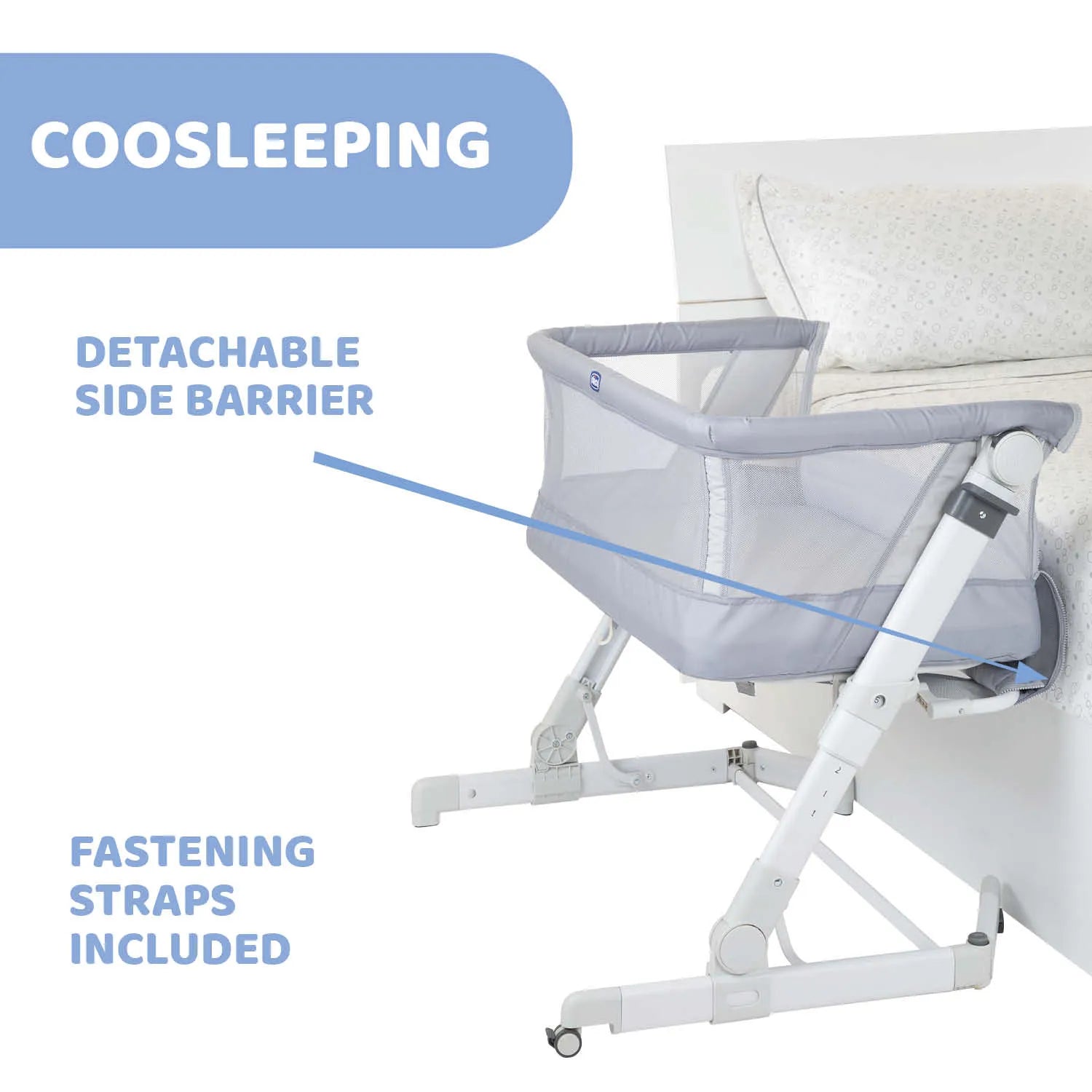 Chicco Next2Me Pop-Up Co-Sleep Crib – Atmosphere