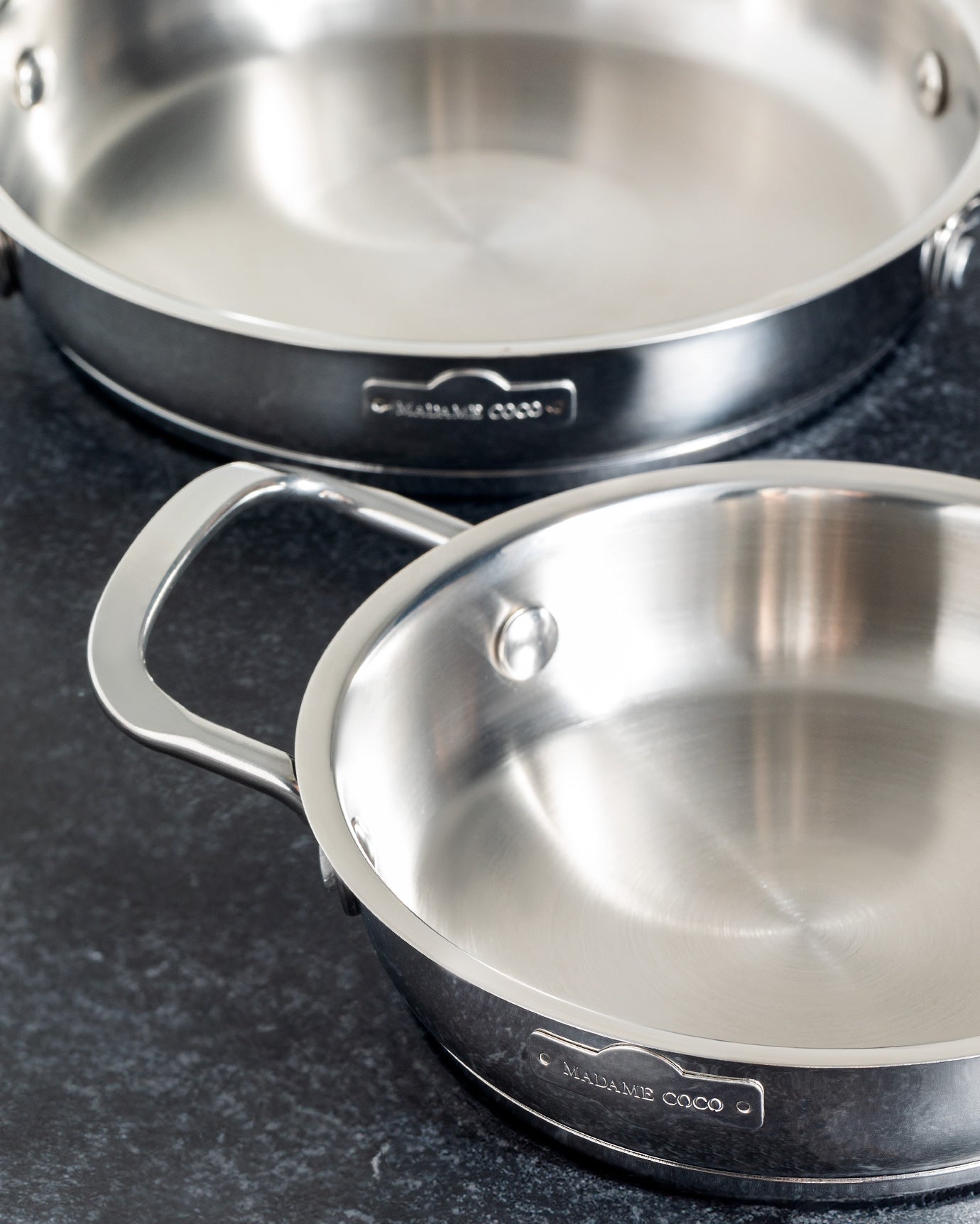 Eva 2 Pieces Shallow Pan - Madame Coco JO