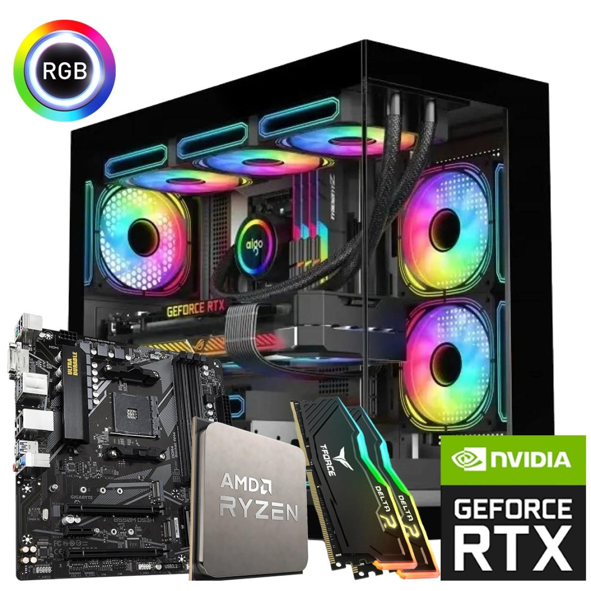 AMD RYZEN 7 5700X3D // RTX 4060 Ti 8GB // 16GB RAM - PC Build
