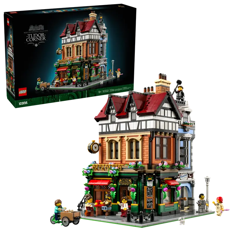 LEGO® Tudor Corner – Classic Modular Building Set