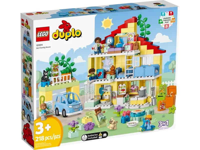 LEGO® 3-in-1 - Family House with Multiple Builds