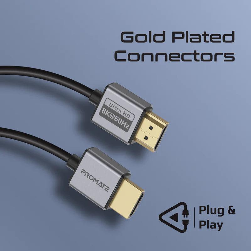 PROMATE HDMI 2.1 Cable Ultra Speed 8K@60Hz 48Gbps - Pre Order