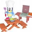 Moose Bluey Dad BBQ - Bandit Figure & Playset
