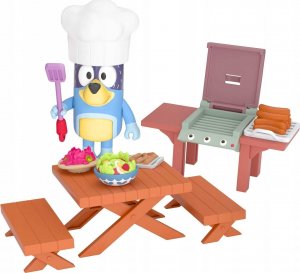 Moose Bluey Dad BBQ - Bandit Figure & Playset
