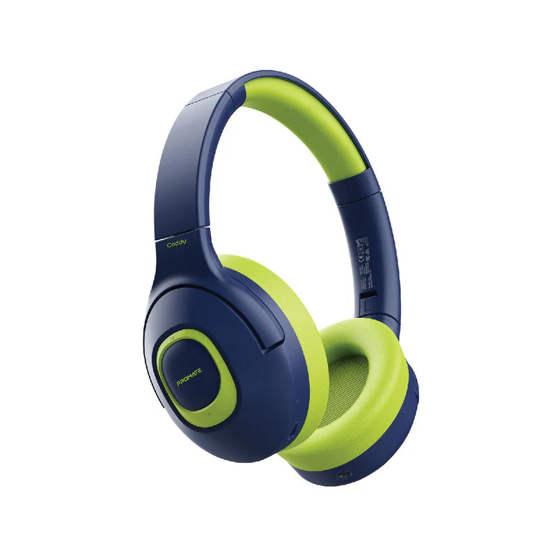 Promate Coddy Kids Headphones, On-Ear Hi-Definition SafeAudio Wireless Headphone