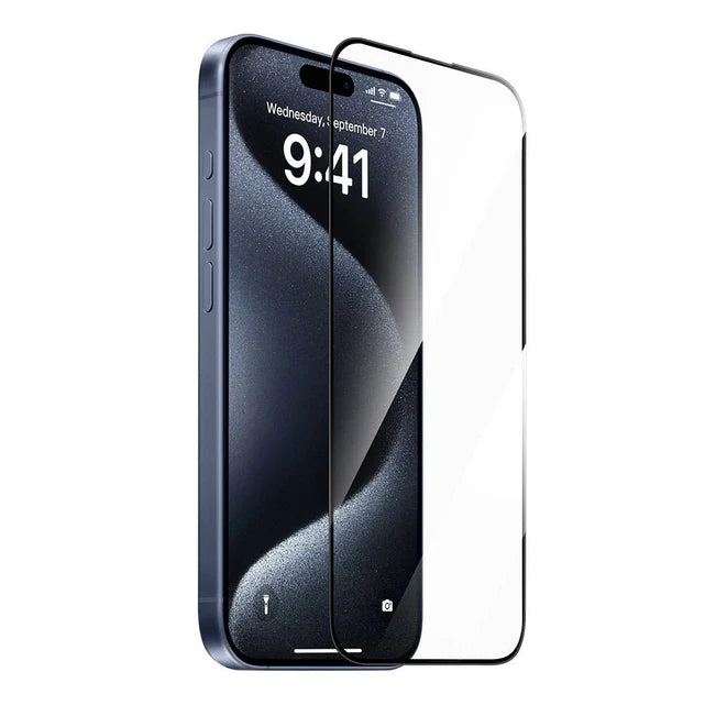 Wiwu Crystal 10 Ultra Hard Tempered Glass for iPhone 15 / 16 – Pack of 10