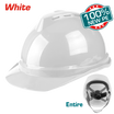 TOTAL Safety Helmet TSP2602 White, Lightweight 380g
