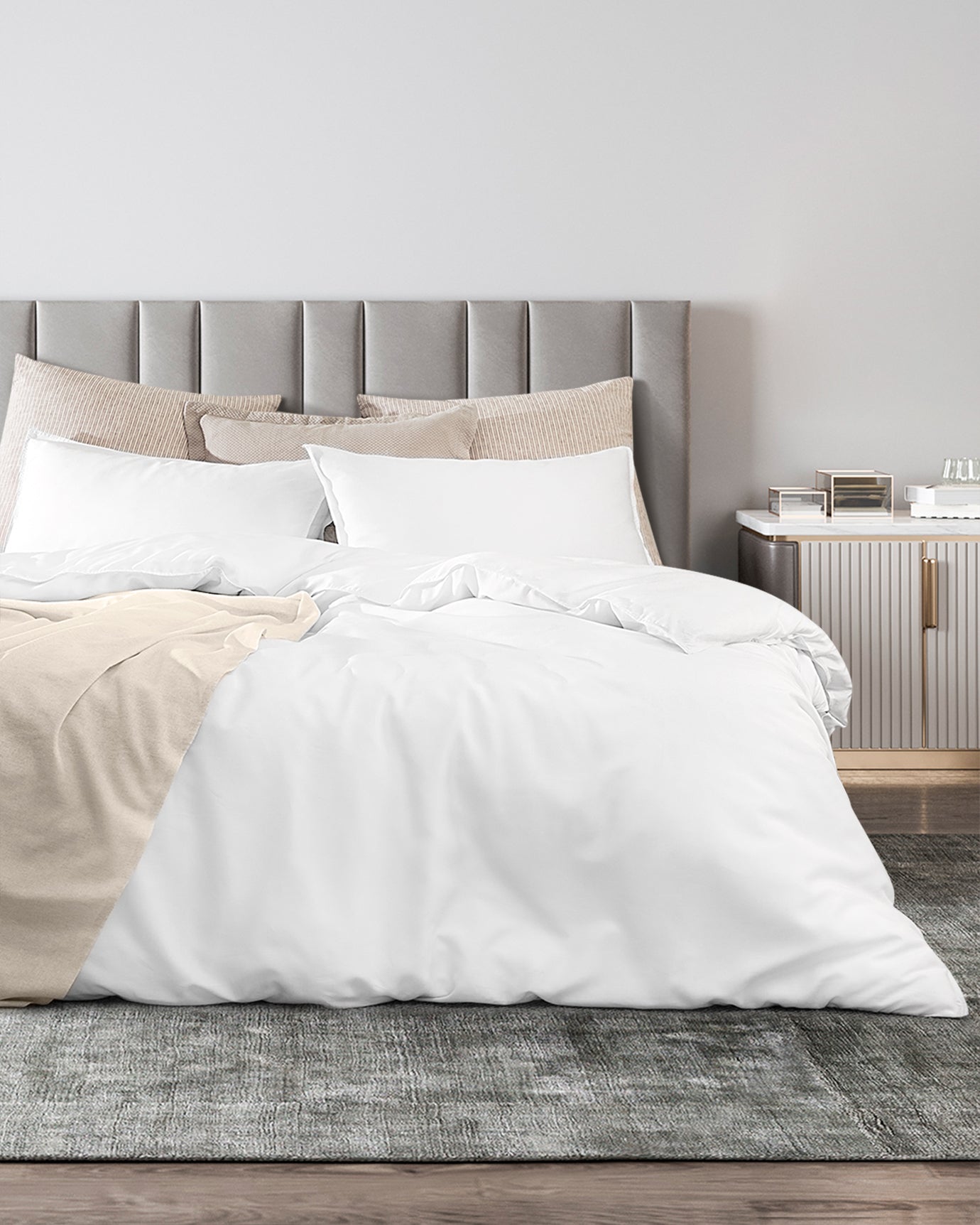 Loire Double Size Duvet Cover Set - Tencel - Madame Coco JO