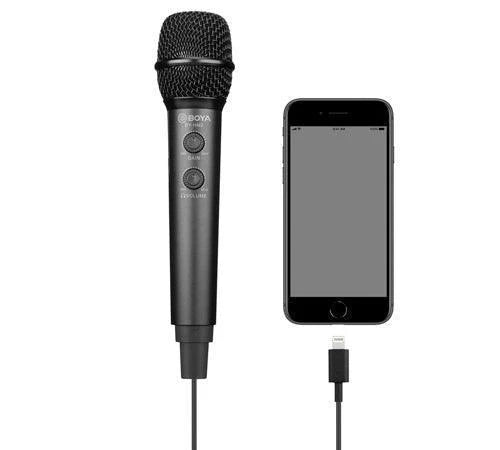 BOYA BY-HM2 – Digital Handheld Mic for Podcast & Live