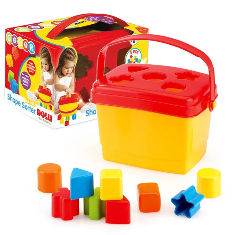 Dolu New Shape Sorter Bucket – Educational Toy for Kids