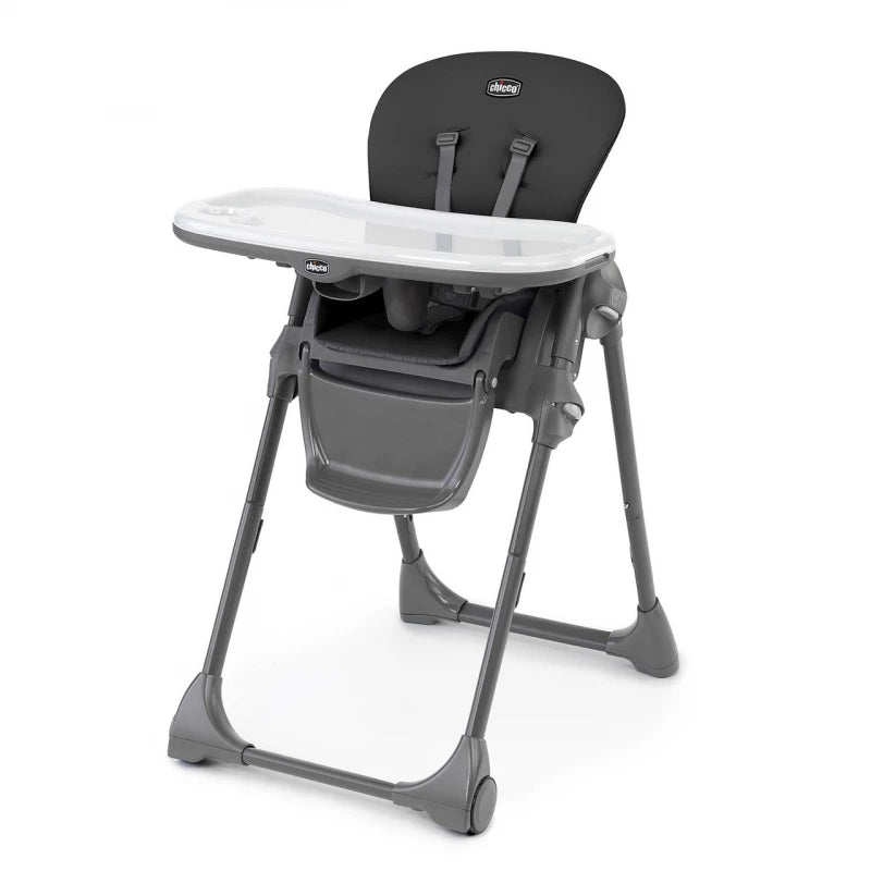 Chicco Polly Highchair – Black, Safe & Comfortable