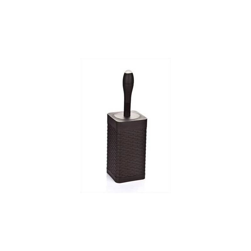 Primanova Rattan Toilet Brush – Stylish Brown Bathroom Accessory