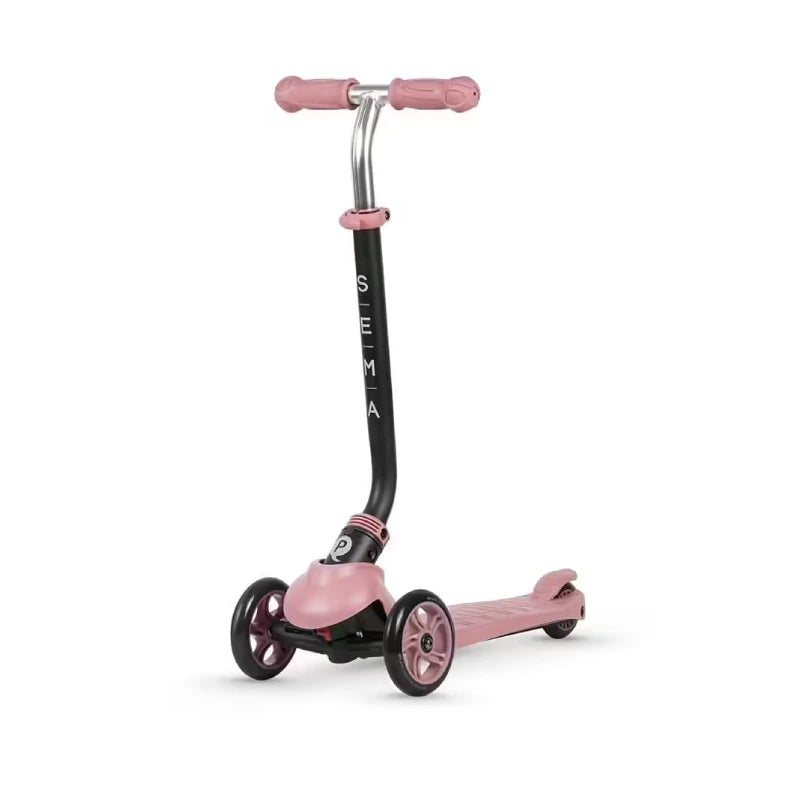 Qplay Sema 3in1 Scooter – Rose Pink, 3 Modes for Kids 2–6