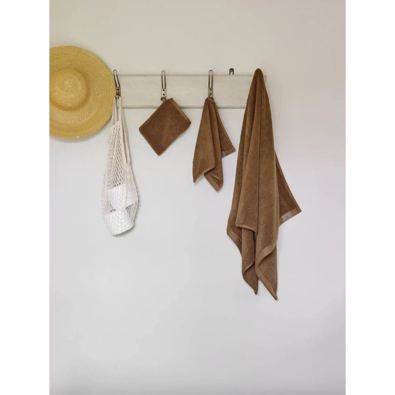 Aquanova Oslo Organic Bath Towel – 70x130 cm, Cinnamon