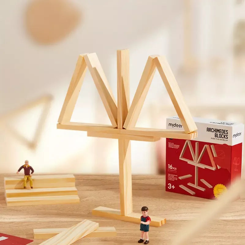 Mideer Archimedes Blocks – Push The Envelope for Kids
