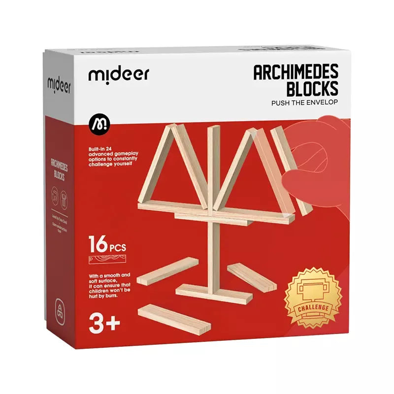 Mideer Archimedes Blocks – Push The Envelope for Kids