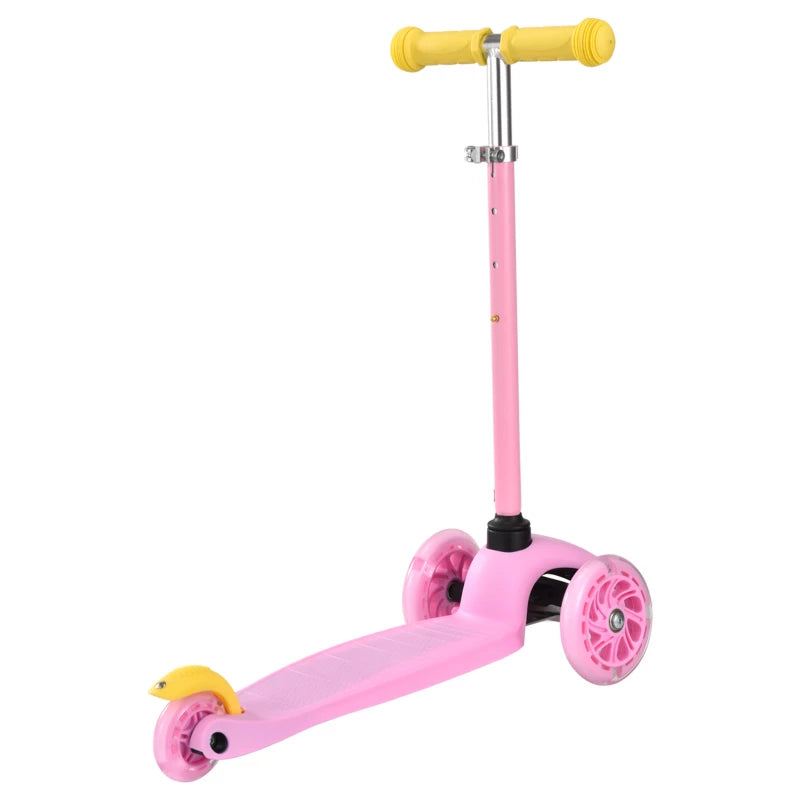 Bold Cube Teeny Three-Wheel Scooter for Kids – Pink