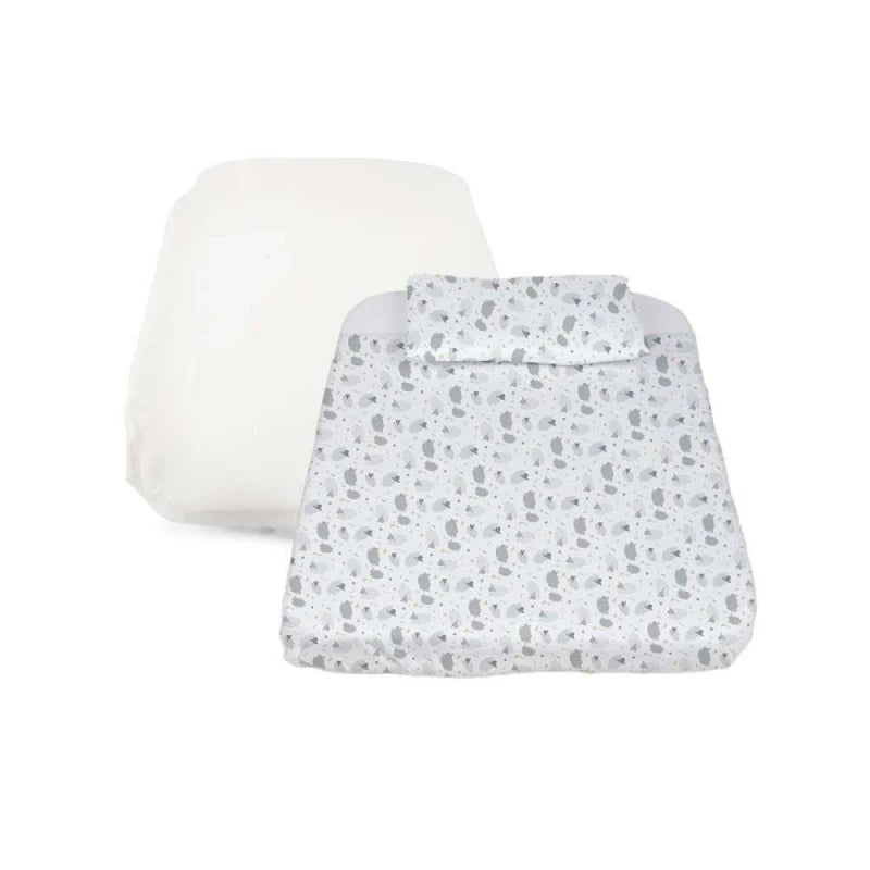 Chicco Next2Me Forever Grey Sheep 3 Piece Baby Bedding Set