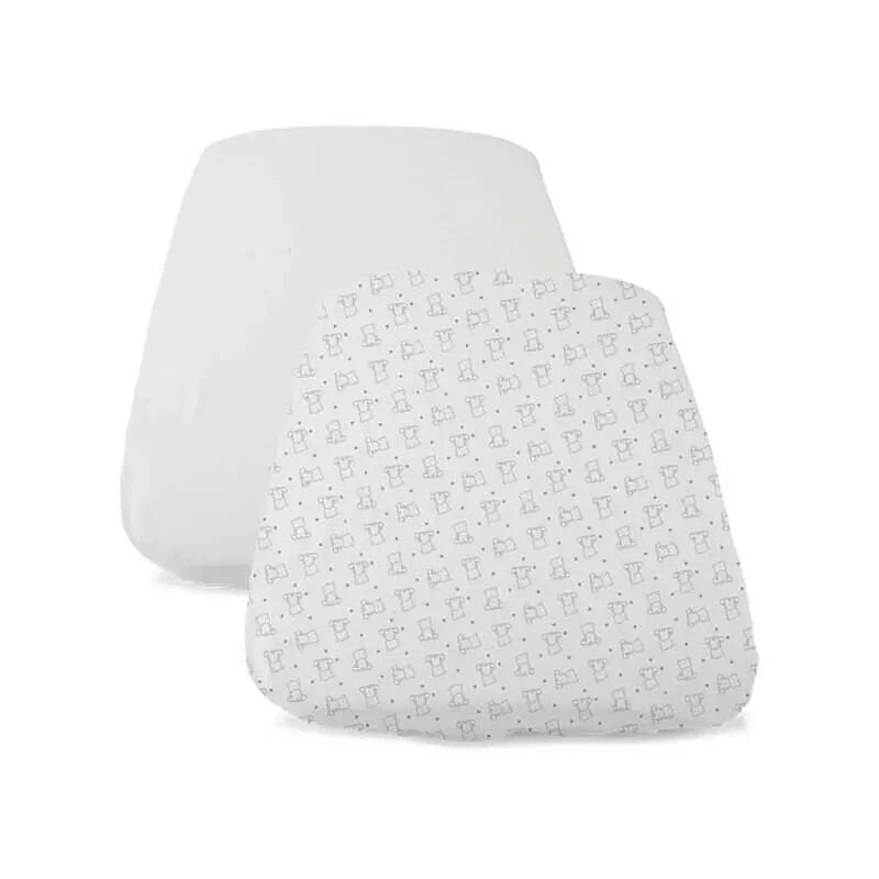 Chicco Next2Me 4Ever Bed Sheet Set – 2 Pieces, Soft Cotton