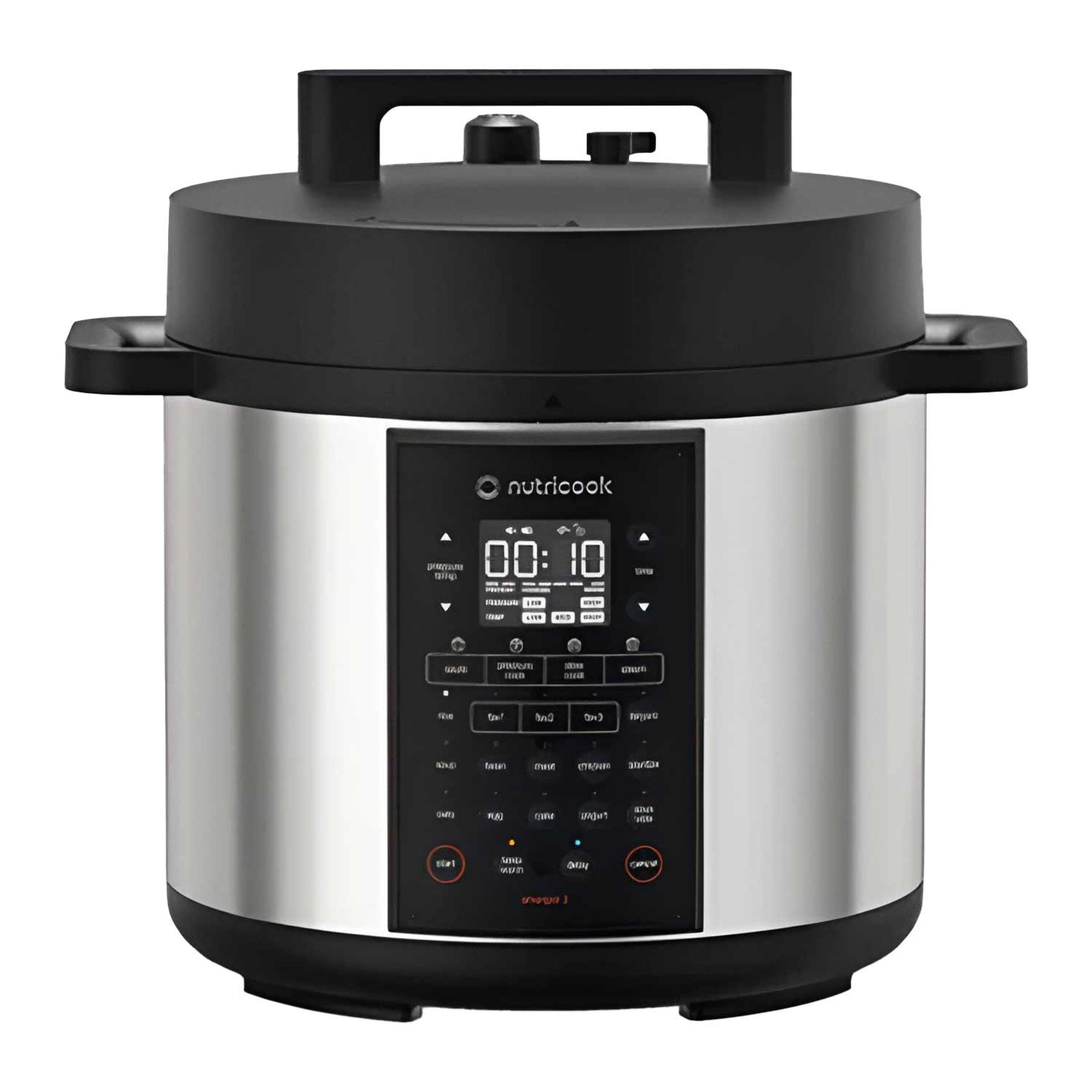 Nutricook NC-SP320-ON Smart Pot 3 | 6L | 12-in-1 | 17 Presets | Auto-Seal Lid | Stainless Steel