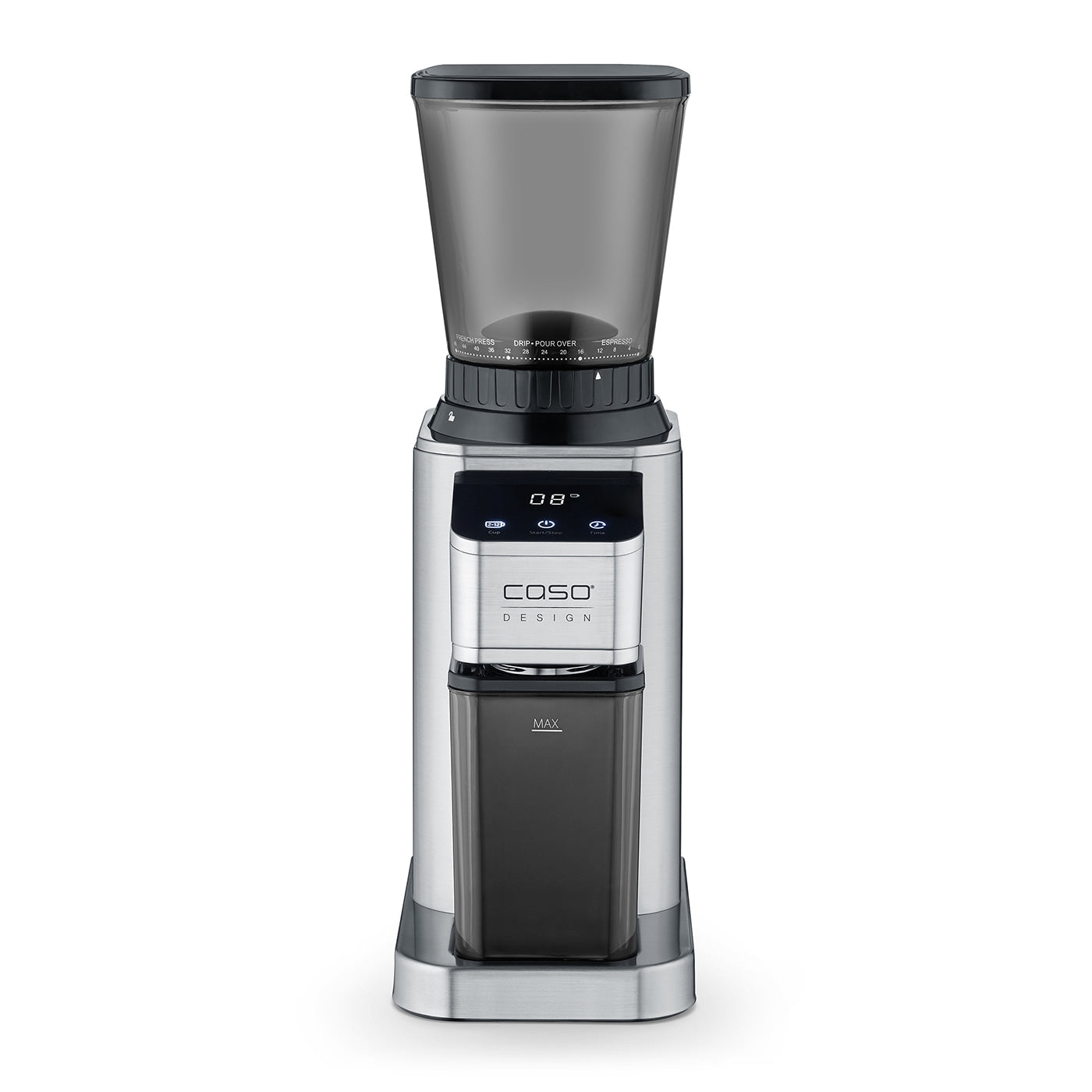 Caso Baristachef Electric Coffee Grinder With Digital Screen 150W