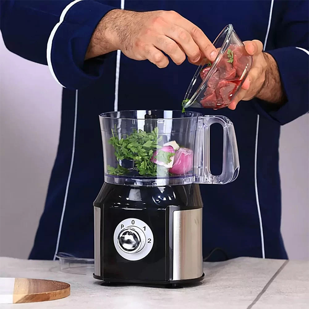 National Dream 500W Professional Electric Blender 7 in 1 - Black
