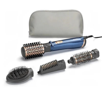 BaByliss Rotating Air Styler Hair Brush 1000W AS965SDE - 4 Attachments