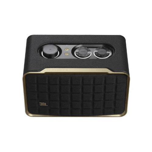 JBL Authentics 200 Wi-Fi Bluetooth Speaker with Alexa and Google Assistant - Black