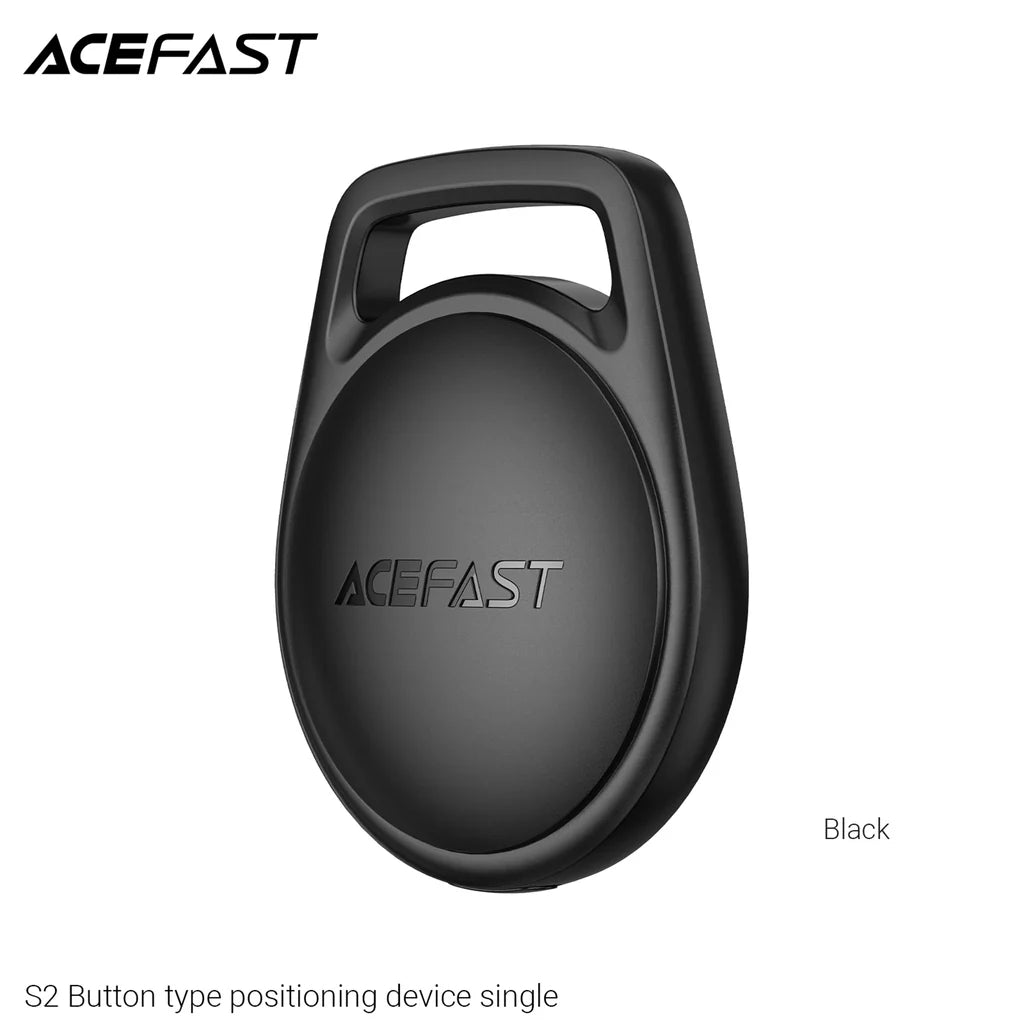 ACEFAST S2 Button Tracker – Apple Find My | MFi Certified | 12-Month Battery | 8g Ultra-Compact | Keys & Bag Locator