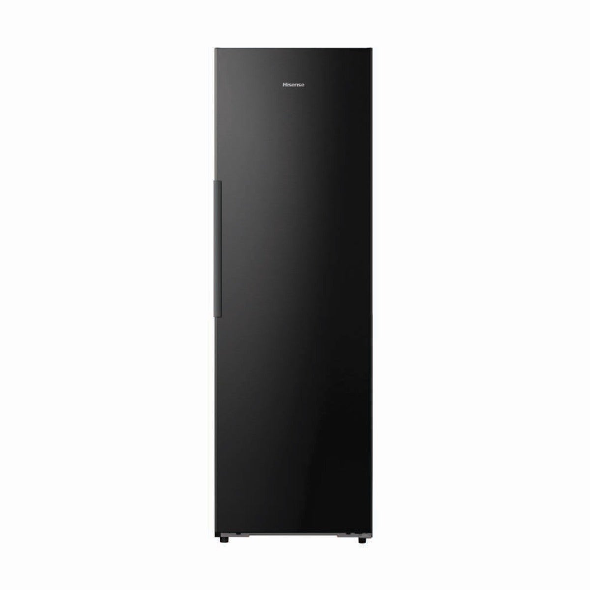 Hisense RL5K480SBFE Pure Fit Upright Refrigerator 370L Black Steel - Front View No Frost
