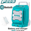 TOTAL 20V Bluetooth Radio Wireless Speaker & Digital Tuning