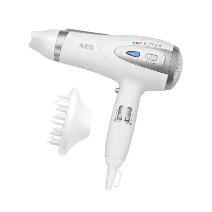 AEG Hair Dryer HTD 5584 – 2200W, 3 Heat Settings & 2 Fan Speeds | Bronze & Silver