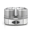 Cuisinart Ice Cream Machine Duo Deluxe ICE40BCE - 2L Dual Bowl Silver