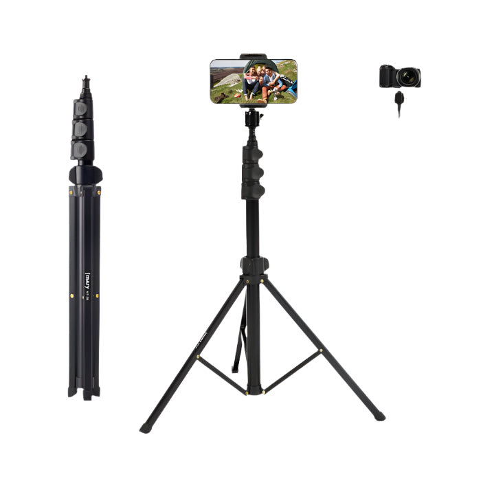 JMARY MT-38 Tripod – 168cm Tall, 3kg Load, Foldable & Stable