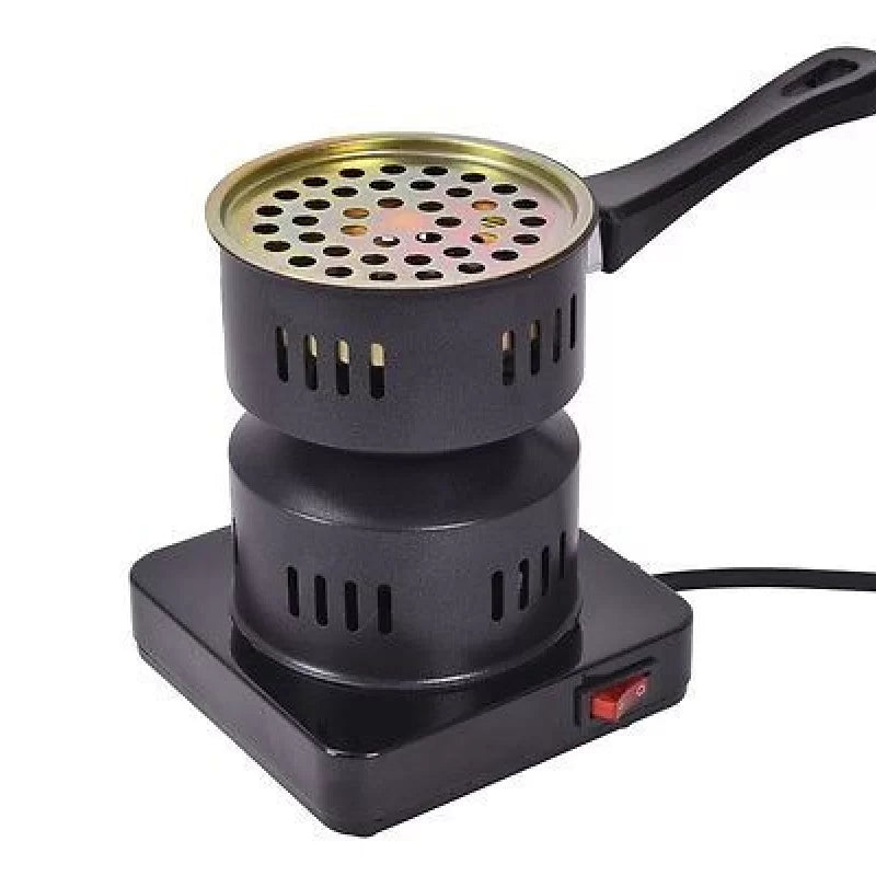 SUKANY 1000 Watts Charcoal Camping Electric Stove Coal Burner 220V - Black