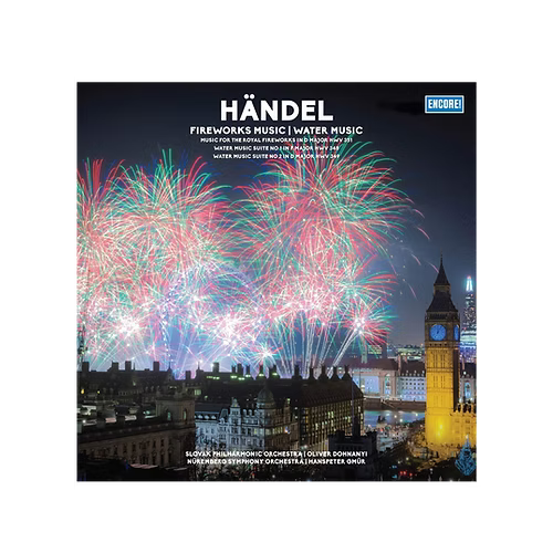 Handel – Fireworks & Water Music 180g Vinyl LP