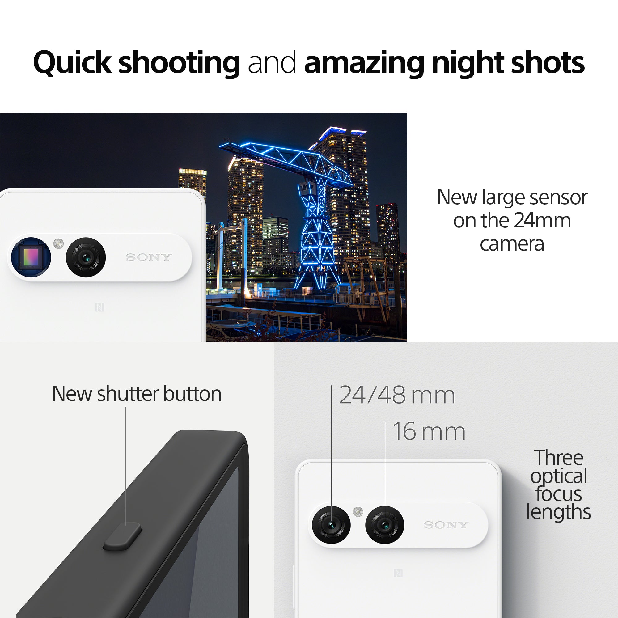 SONY Xperia 10 VII - 8GB/128GB - Quick Shooting & 2-Day Battery Life