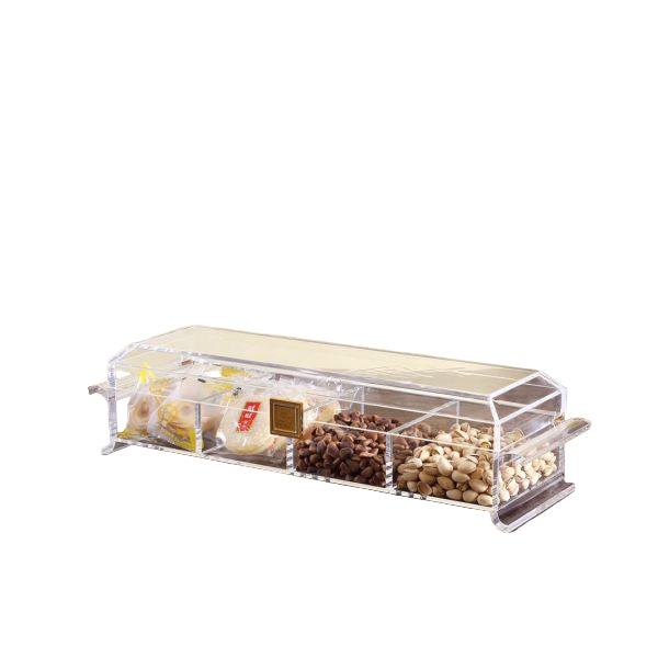 AF Acrylic Sweets Organizer 5 Compartments - Elegant