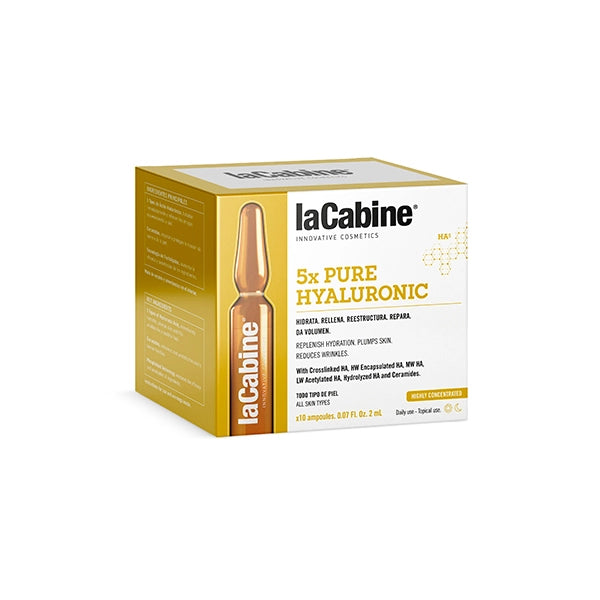 Lacabine Pure Hyaluronic Acid Ampoules – 10 x 2ml
