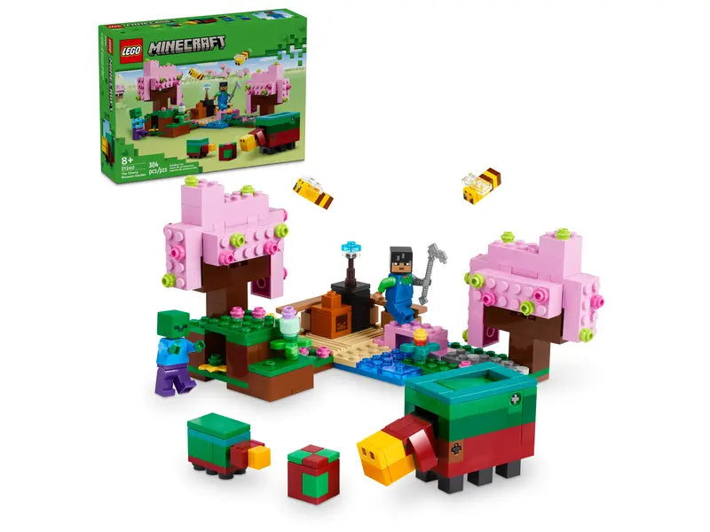 LEGO® Flowers - The Cherry Blossom Garden